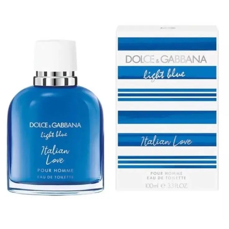 Dolce Gabbana Light Blue Italian Love Edt Men 3.3 oz 100ml
