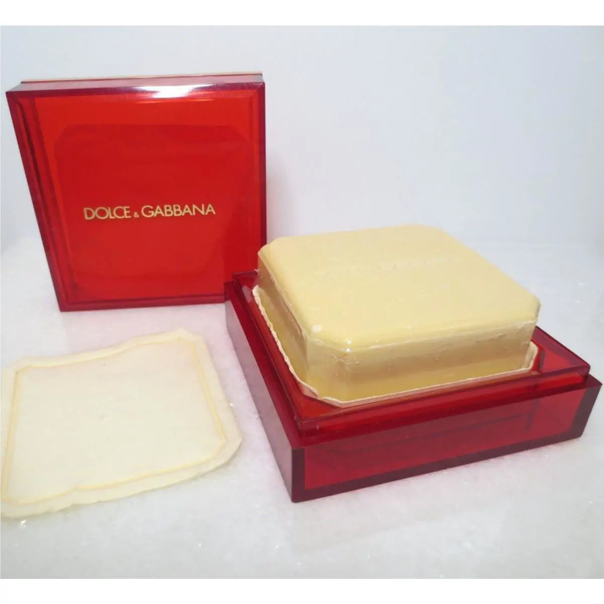 Dolce Gabbana Savon Sensuel Parfume Bar Soap 4.2 OZ IN Case