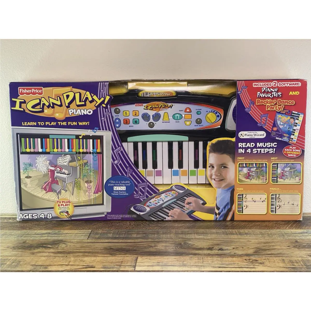 Fisher Price I Can Play Piano Kids Interactive Learning Piano