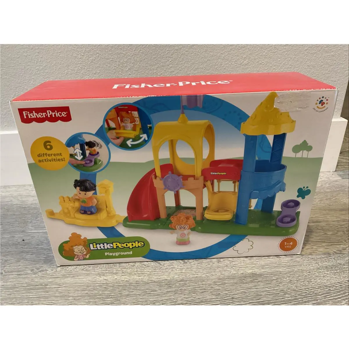Fisher Price Little People Playground 2012 Mattle Playset Play Set