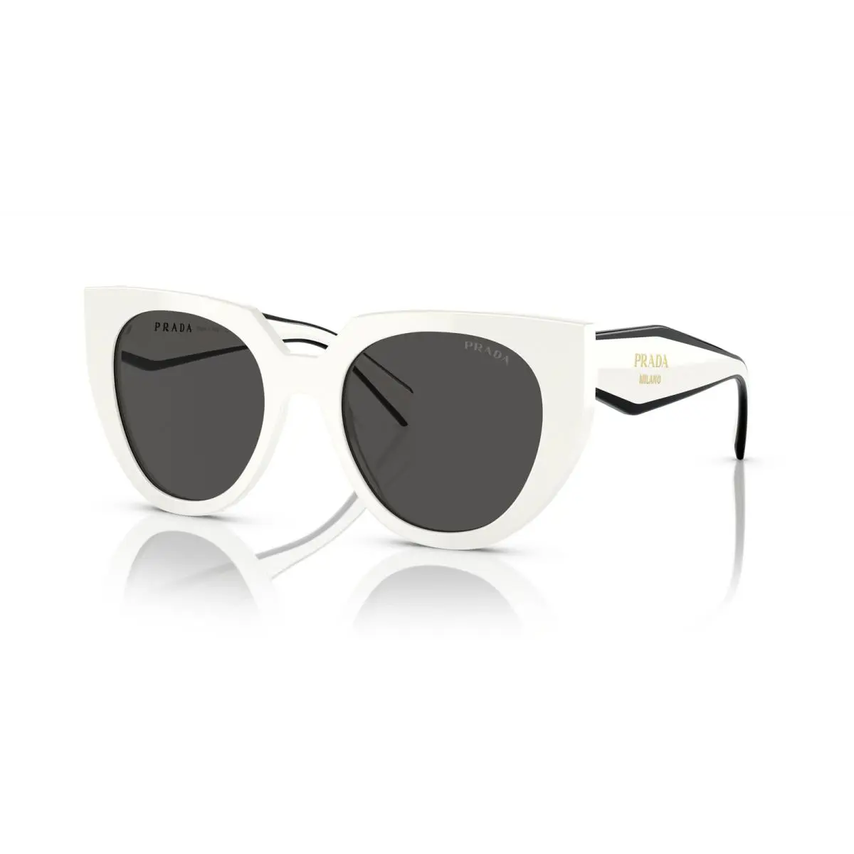 Prada 14WSF Sunglasses 1425S0 White