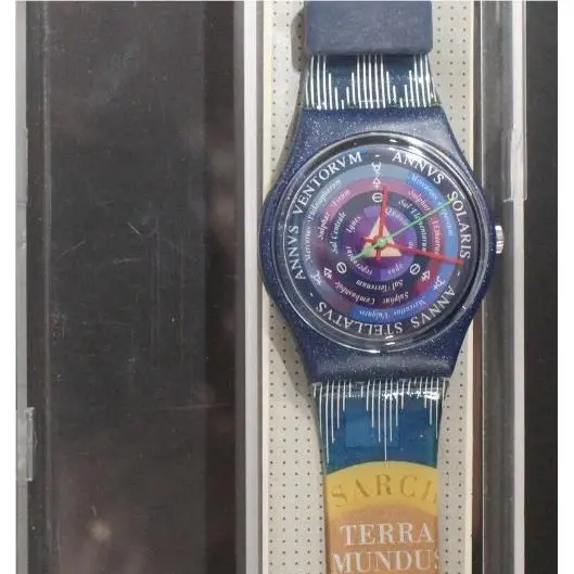 1993 Gent Tarot GN131 Old Stock Nos Watch/case/papers by Swatch