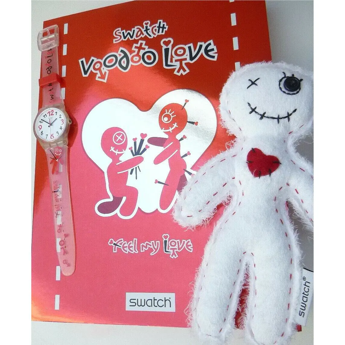 Feel MY Love Jelly In Jelly Voodoo Doll Dart Swatch in Special Pkg Nip-rare