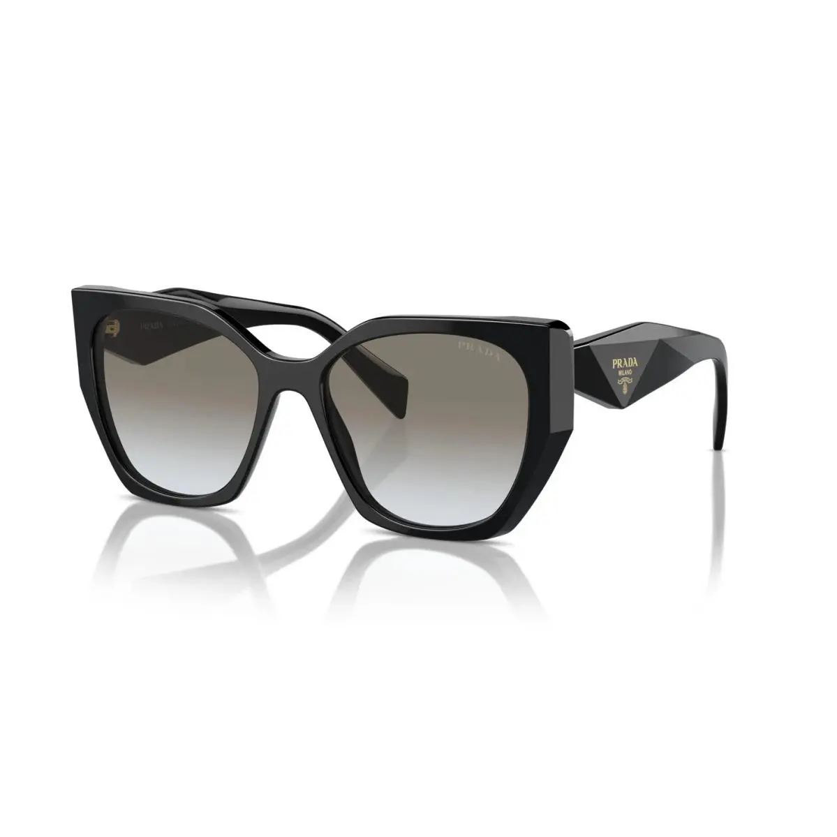 Prada PR 19ZS Black/grey Gradient 1AB0A7 Sunglasses