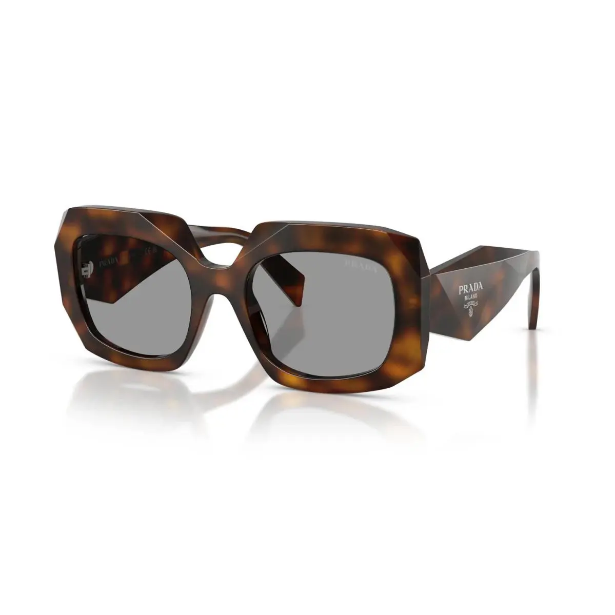 Prada PR B23S Juniper Tortoise/grey 20D50Q Sunglasses