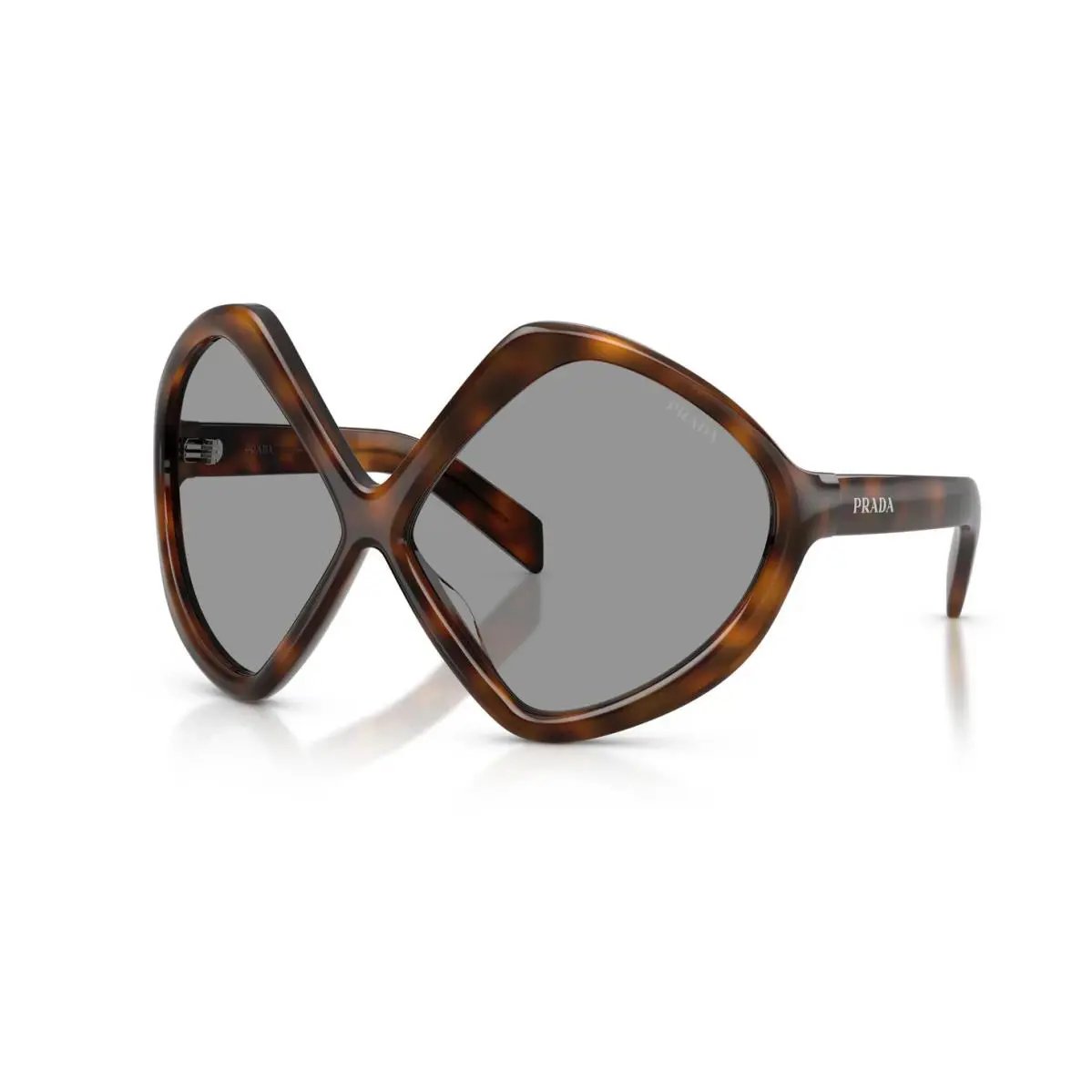 Prada PR B21S Juniper Tortoise/grey 20D50Q Sunglasses