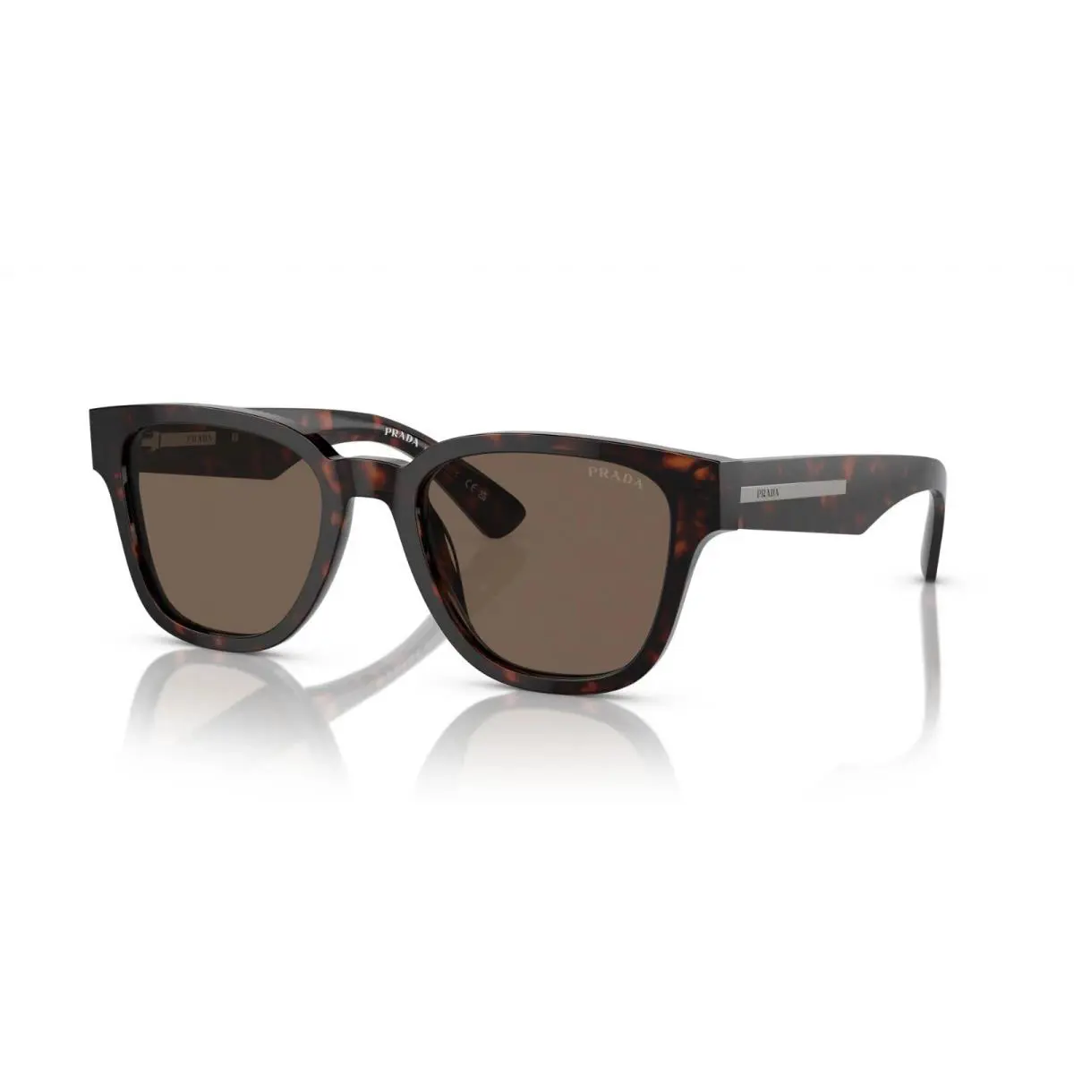 Prada PRA04S 17N08T 52 Havana/brown 17N08T Sunglasses