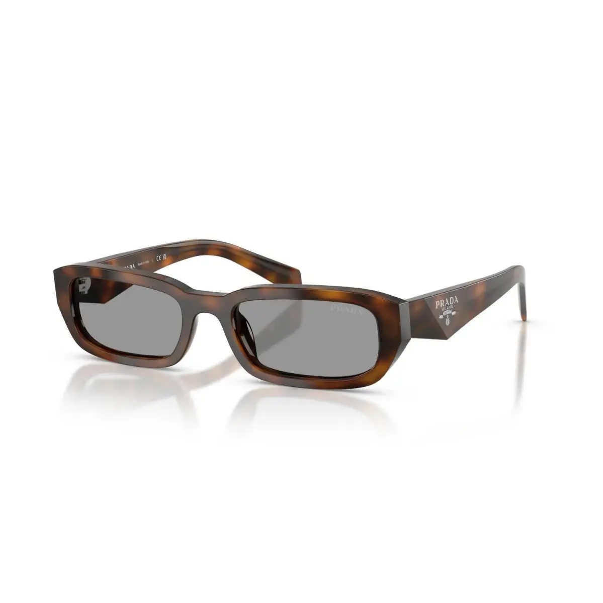 Prada PR B06S Juniper Tortoise/grey 20D50Q Sunglasses