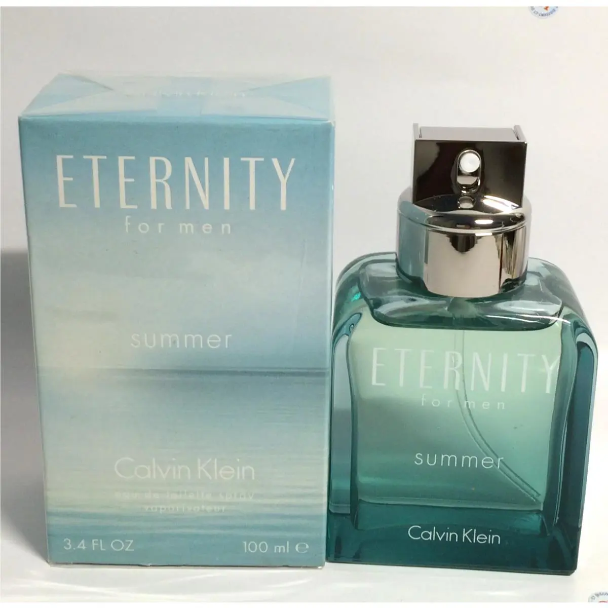 Eternity Summer 2012 by Calvin Klein Cologne For Men 3.4 oz /100 ml Edt Spray