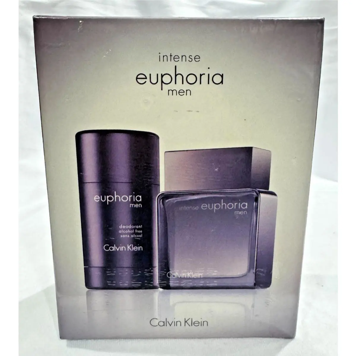 Calvin Klein Euphoria Intense Men Edt 1.7oz Deodorant 75g Gift Set 2008