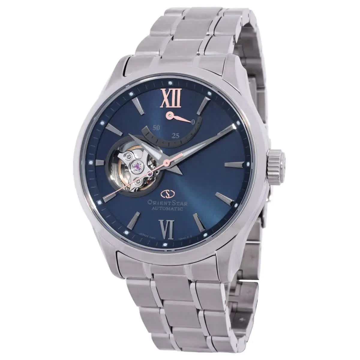 Orient Star Contemporary Automatic Blue Dial Men`s Watch RE-AT0021L00B