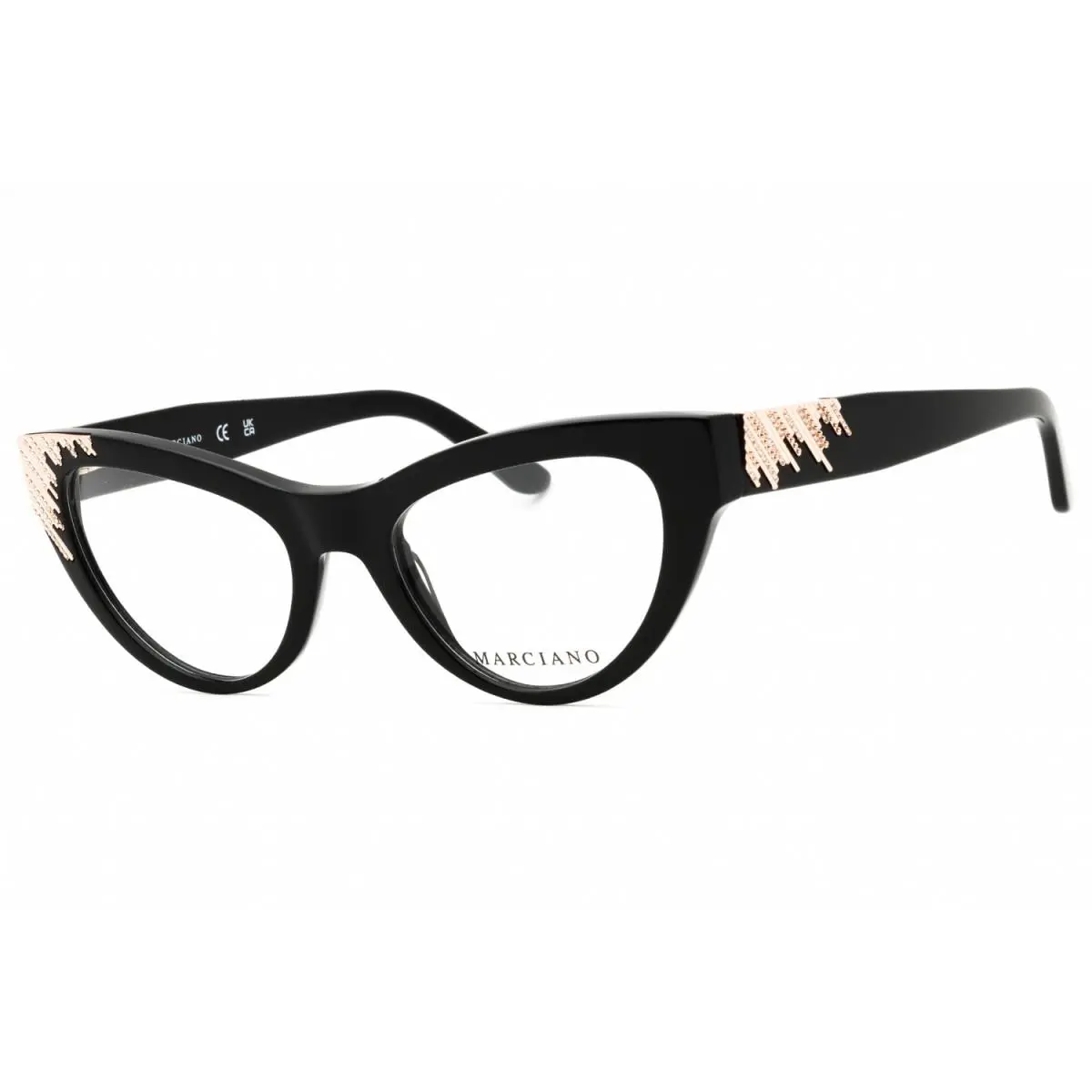 Guess by Marciano GM50036 001 Shiny Black 52mm Eyeglasses