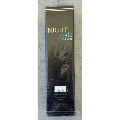 Armani Night Code For Men Eau De Toilette 100ml/3.4oz Giorgio Armani