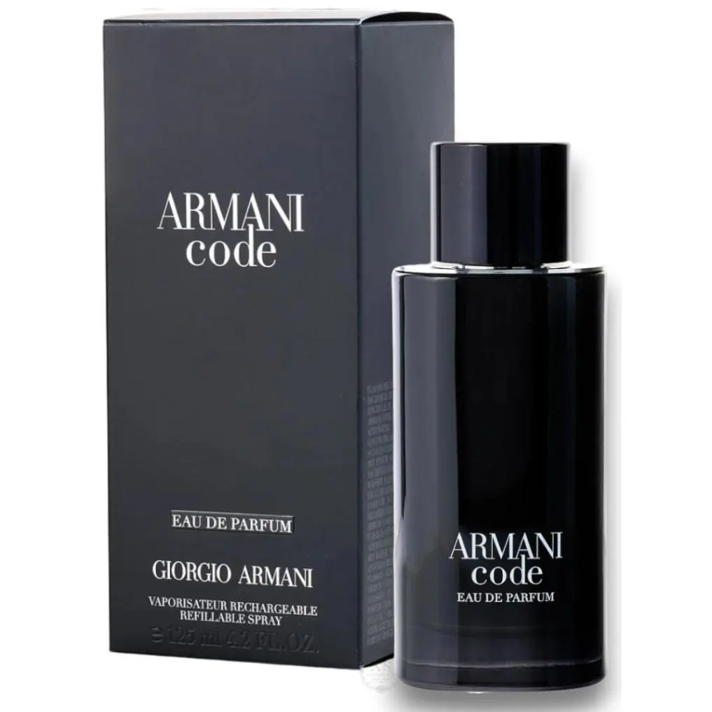 Armani Code by Giorgio Armani Eau De Parfum 4.2 oz Spray Refillable Men