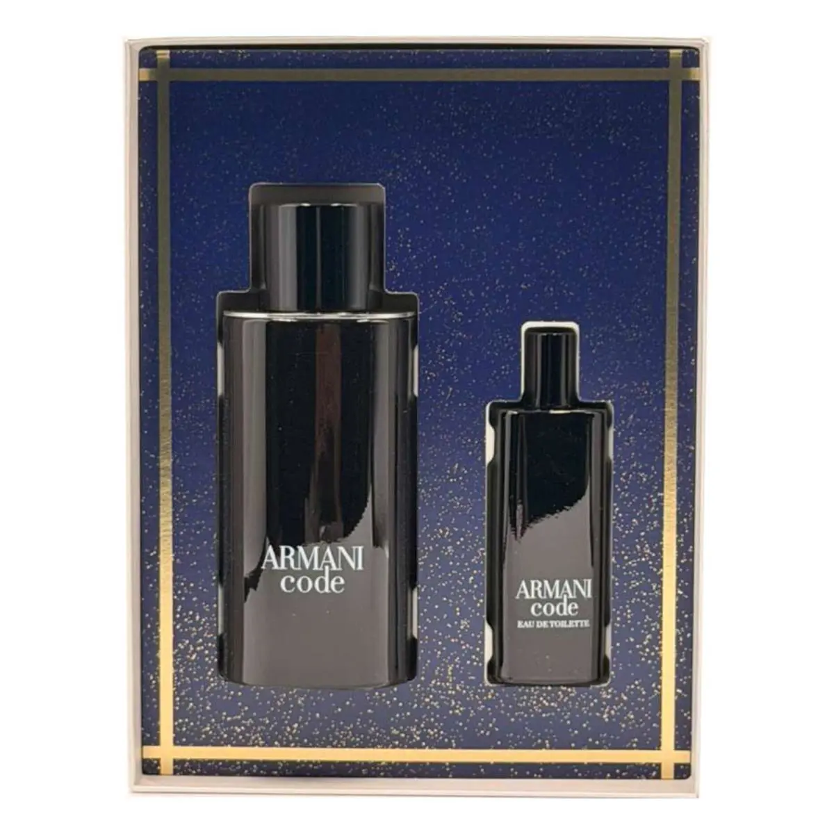 Armani Code Cologne by Giorgio Armani 2pc Set-4.2oz Edt Sp+0.5 oz Edt Spray Mini
