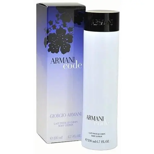 Armani Code For Women Body Lotion 6.7 fl Oz/ 200 mL Rare