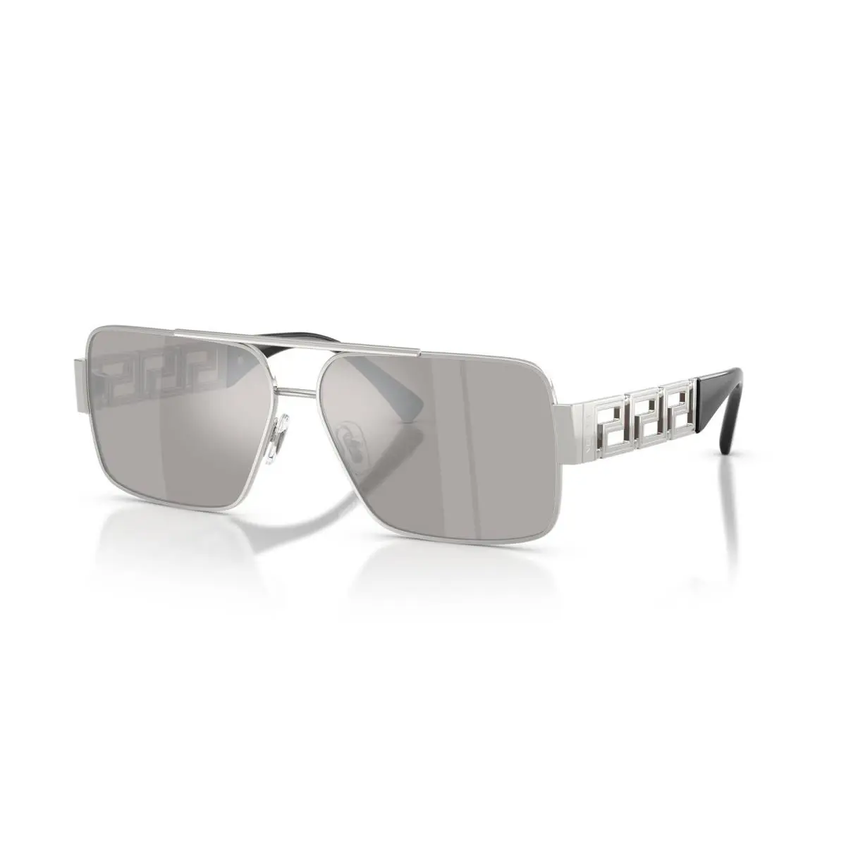 Versace Sunglasses VE2290 10016G 61mm Silver / Light Grey Mirror Silver Lens
