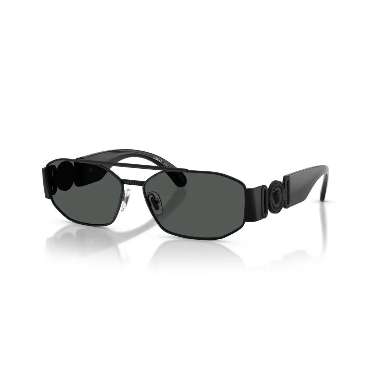 Versace Sunglasses VE2287 126187 58mm Matte Black / Dark Grey Lens