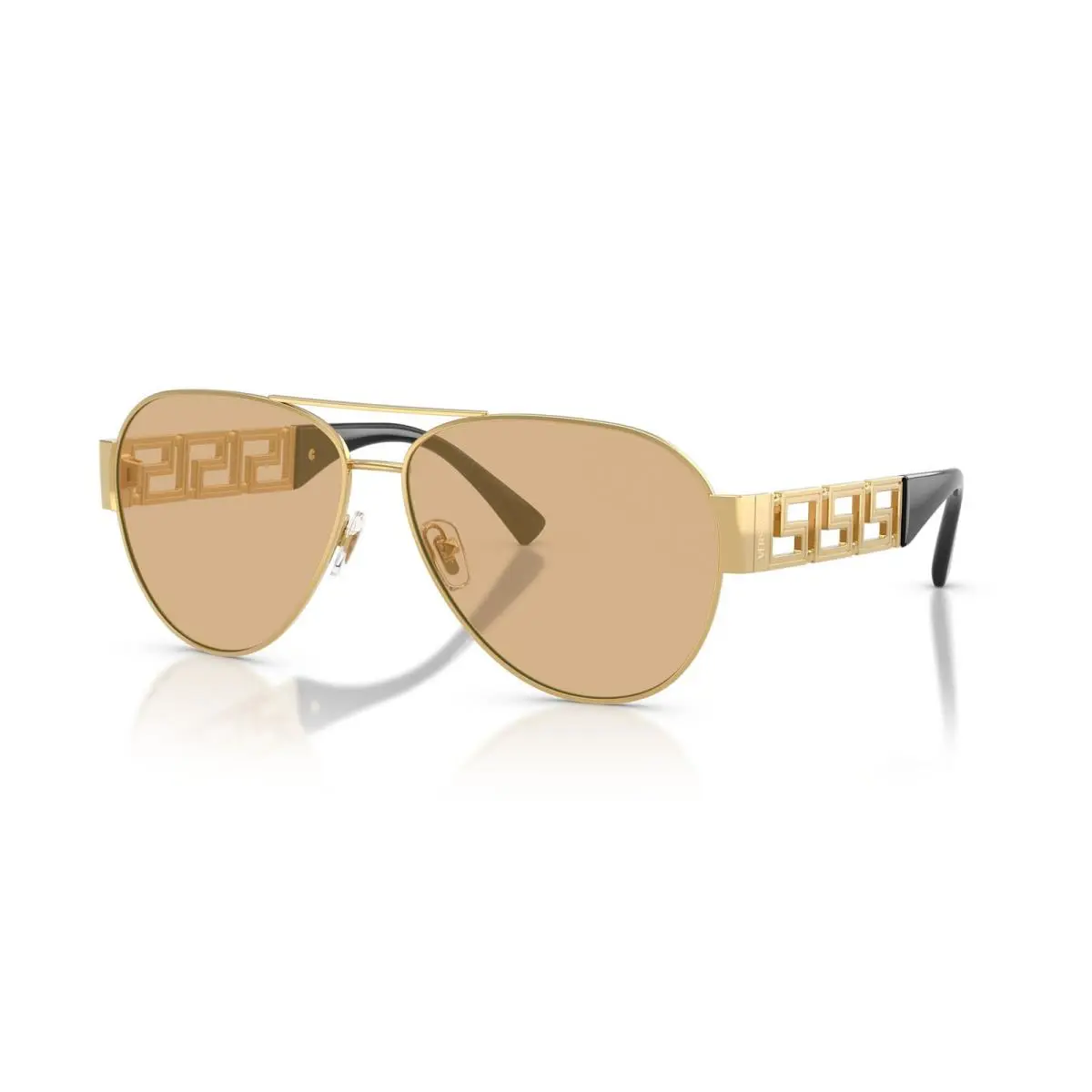Versace Sunglasses VE2289 1002D8 61mm Gold / Yellow Mirror Silver Internal Lens