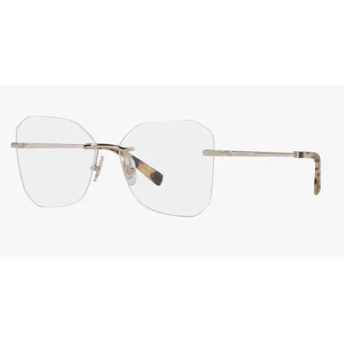 Tiffany Co Eyeglasses TF1150 6154 55-15 140 Gold Tortoise Rimless Frames