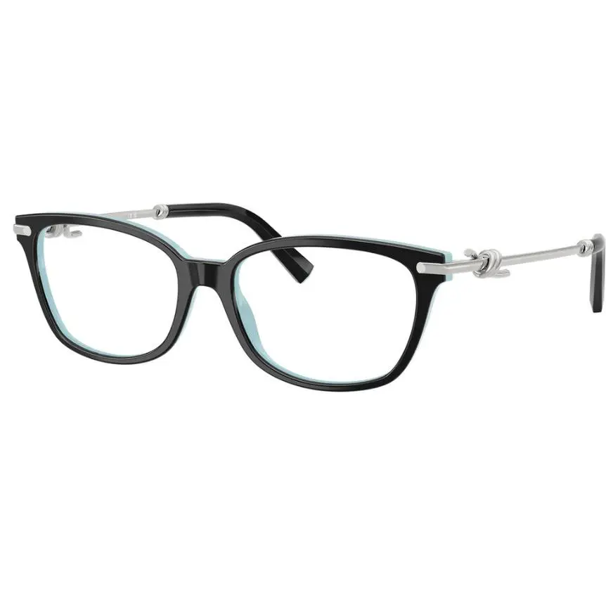 Tiffany CO Eyeglasses TF2281 Black on Tiffany Blue 8055 53-16-140 by Tiffany & Co.