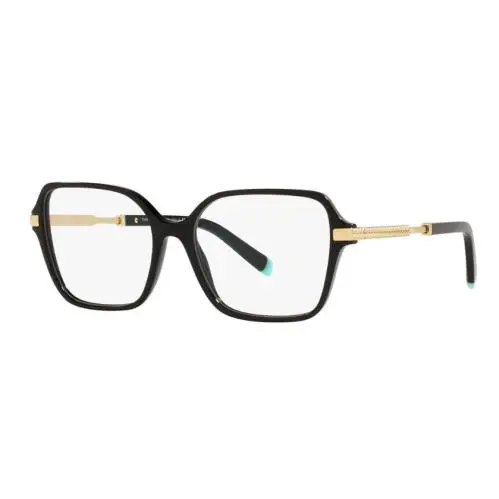 Tiffany Co Eyeglasses Women`s Square Frame TF2222 8001 Black 52 Optical Frame by Tiffany & Co.