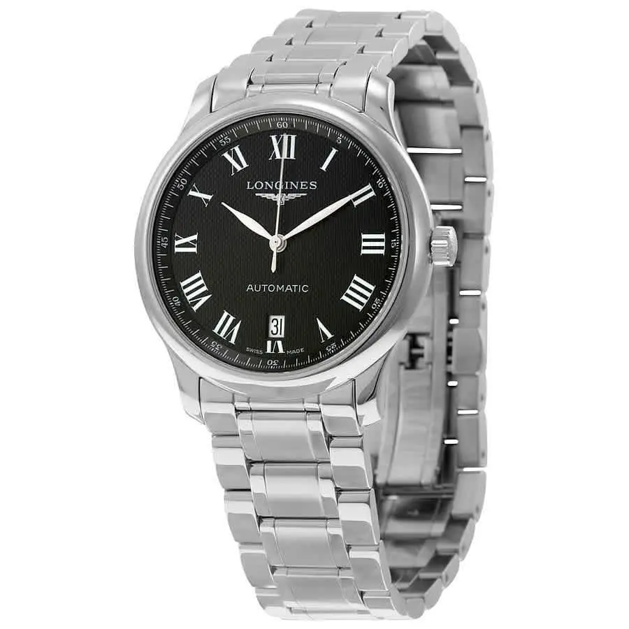 Longines Master Collection Automatic Black Dial Men`s Watch L2.628.4.51.6