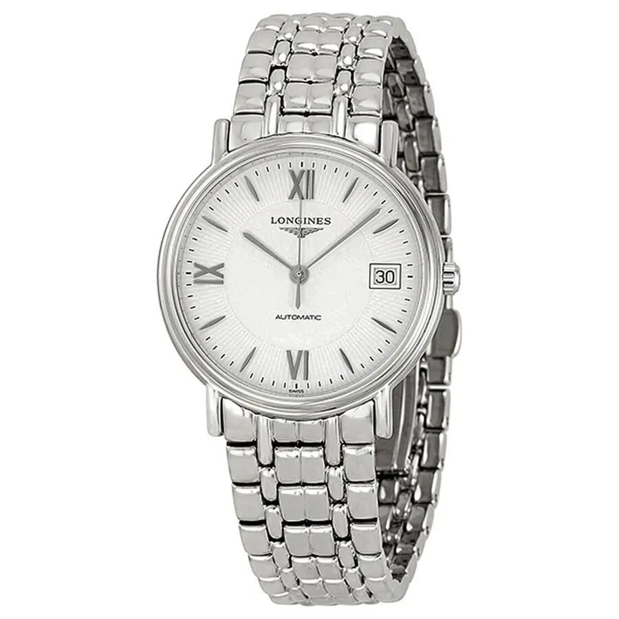 Longines Automatic Silver White Dial Stainless Steel Ladies Watch L48214156