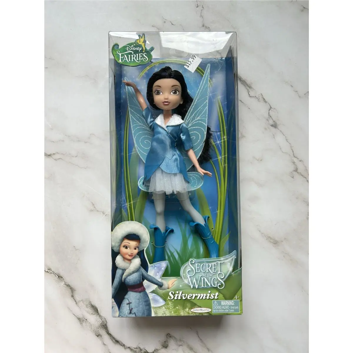 Disney Store Disney Fairies Secret Of The Wings Silver Mist Tinker Bell Doll