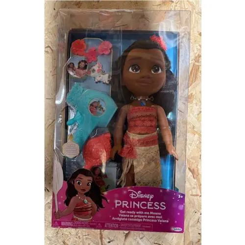 Disney Large Doll Hair Play Set Get Ready with me - Moana - in Usa
