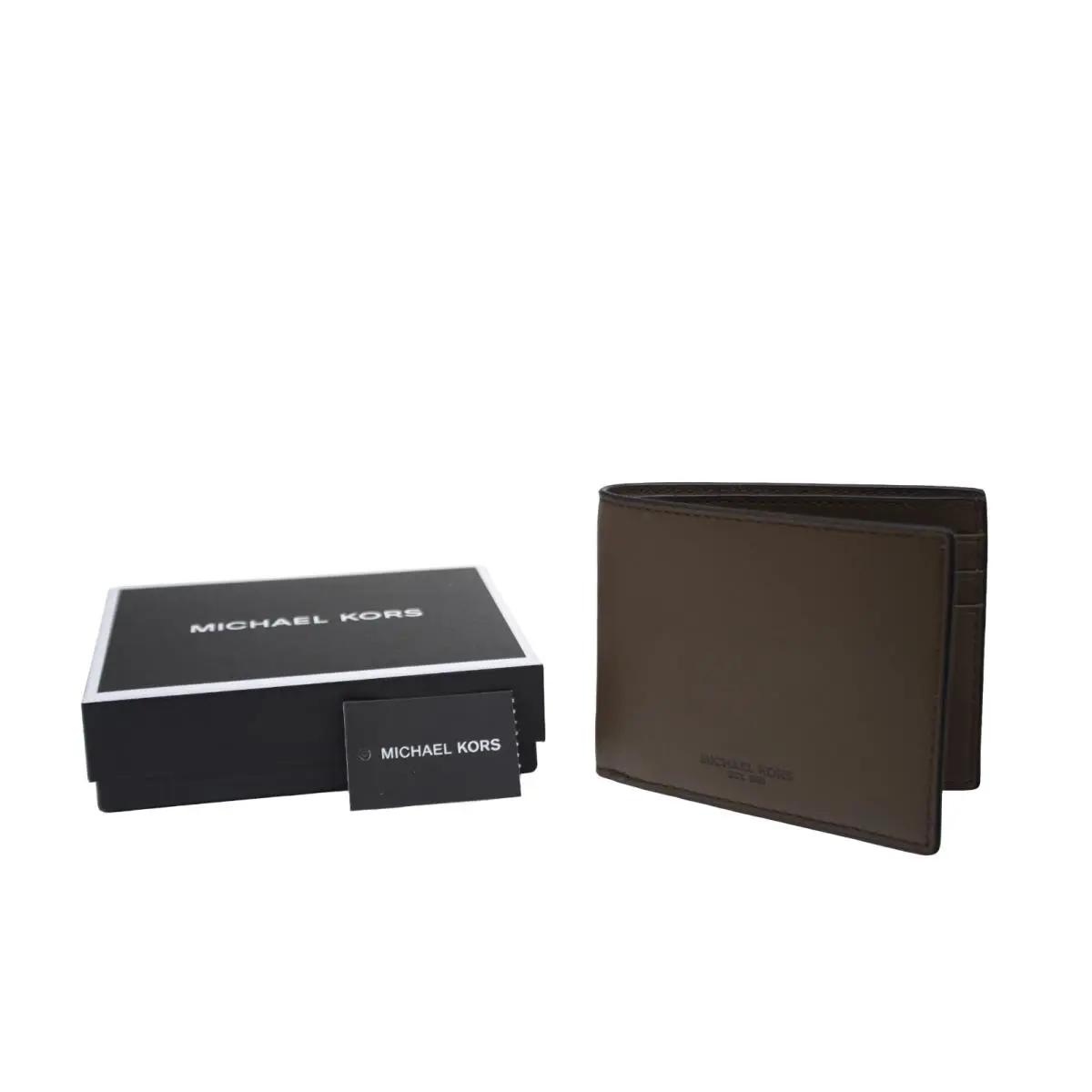 Michael Kors Men`s Brown Leather Wallet 39S7XoSF5L