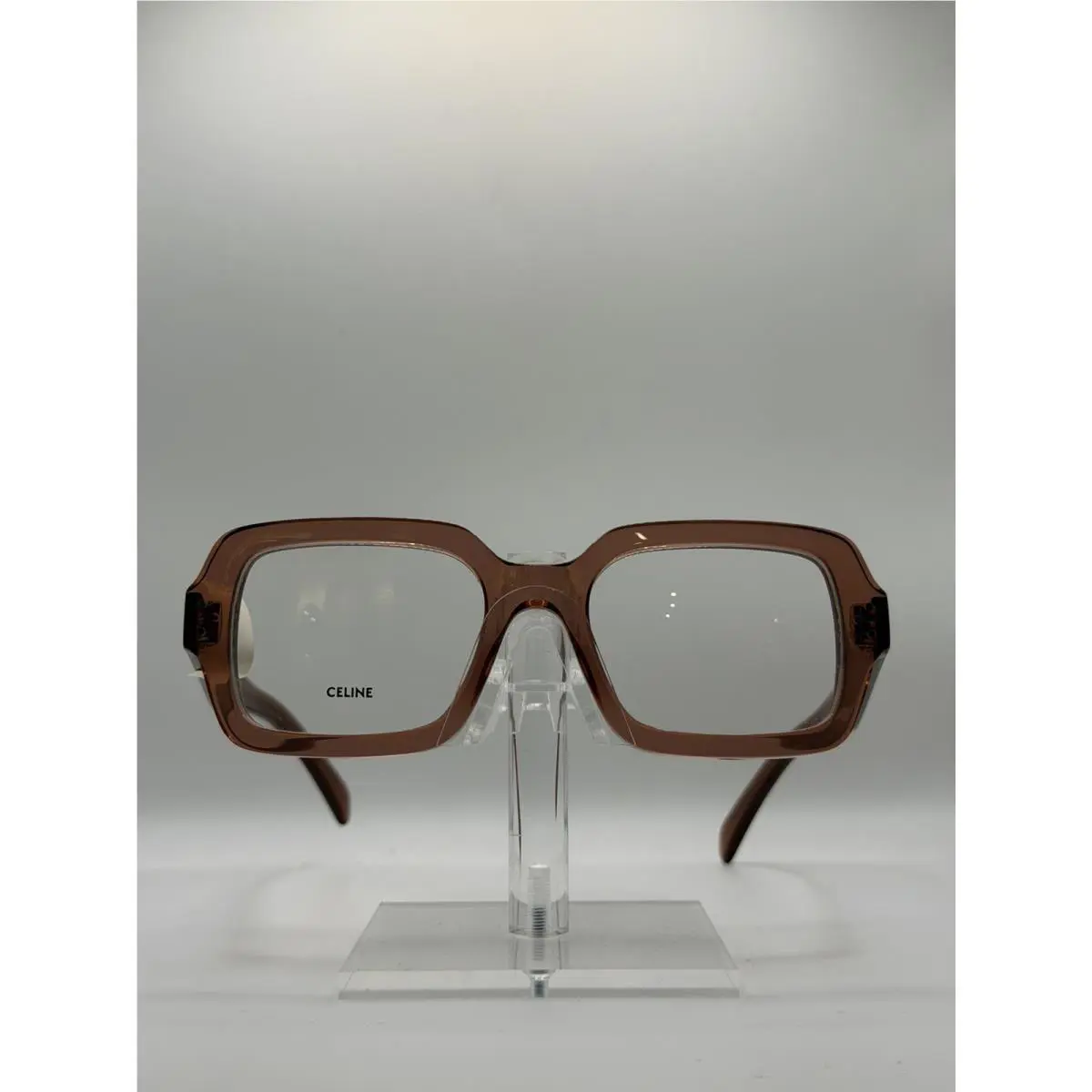 Celine 3 Dots CL501471 047 Eyeglasses- Transparency Biege
