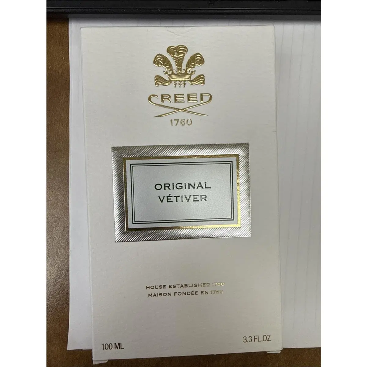 Creed Unisex Vetiver Edp Spray 3.3 oz /100ml