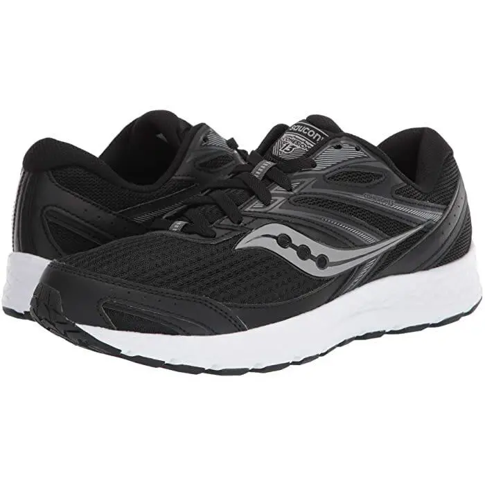 Saucony Z1048 Versafoam Cohesion Black Sneaker Men`s Size 8W - Black