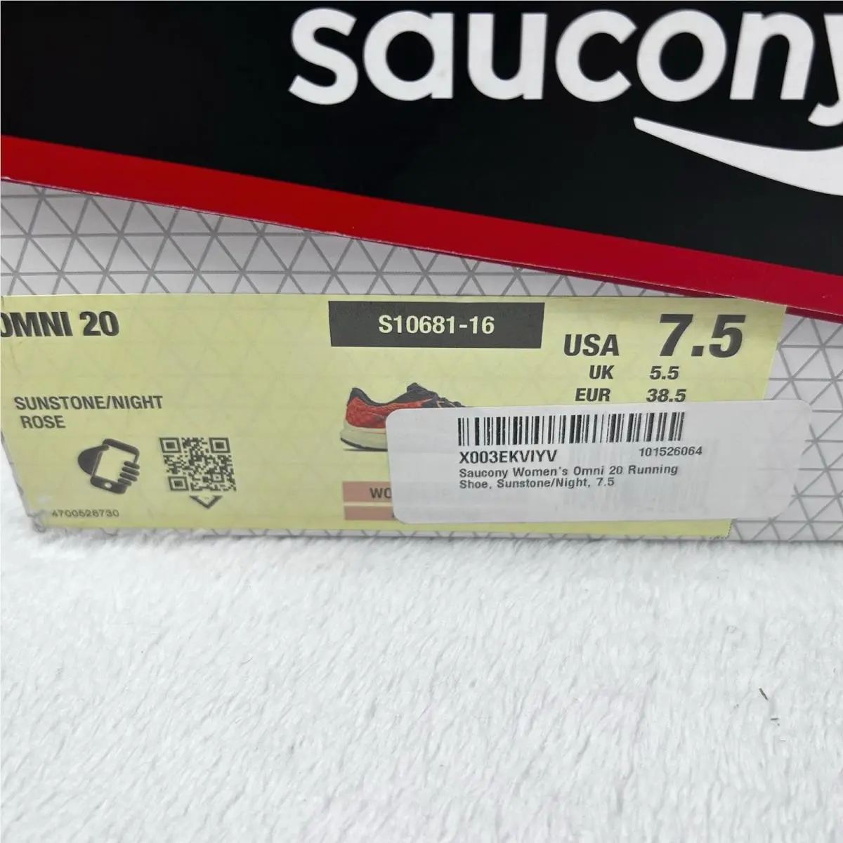 Saucony shoes - Saucony Omni 20 - Omni - S10681-16 - Sunstone / Night Rose / Navy 12