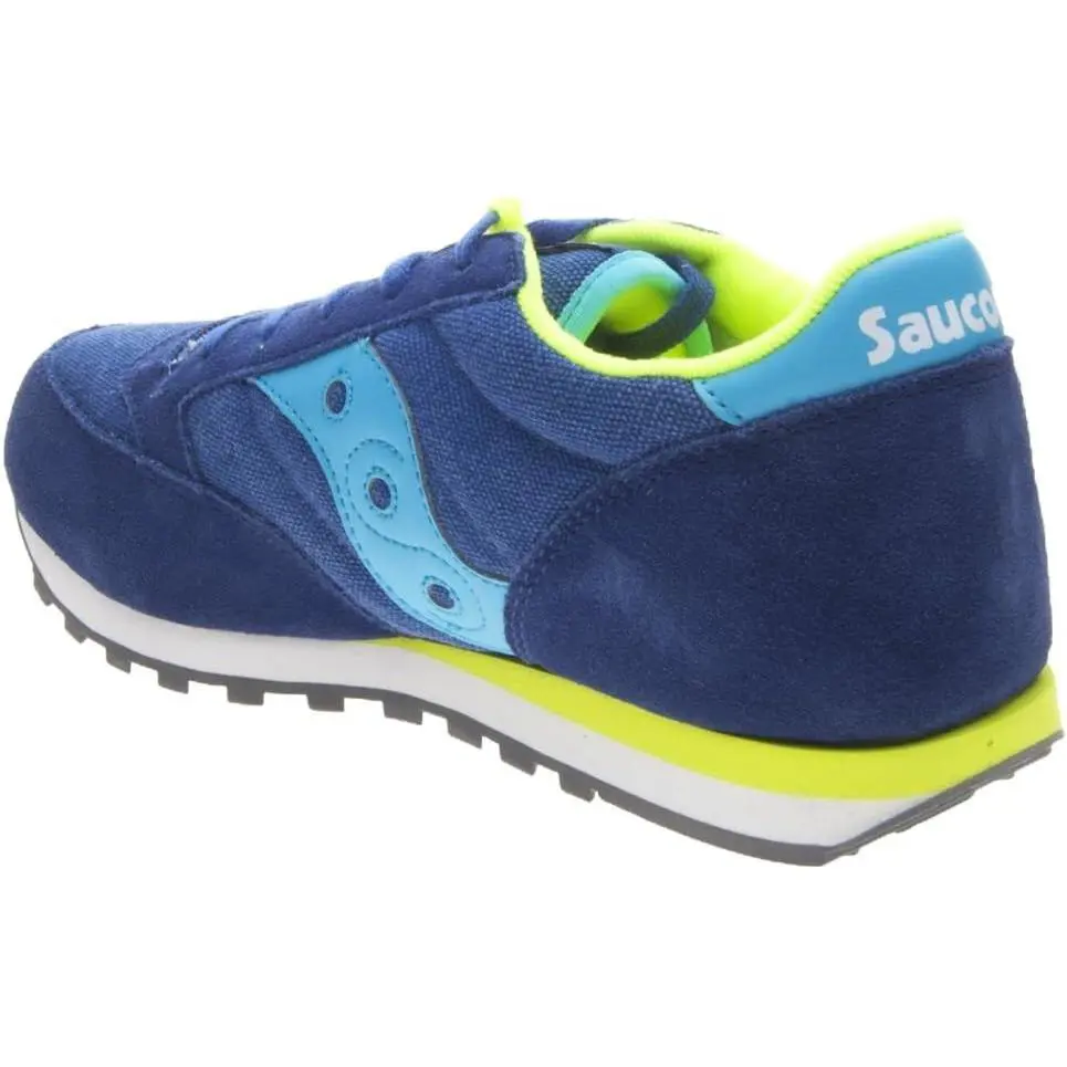 Saucony shoes - Blue/Lime 3