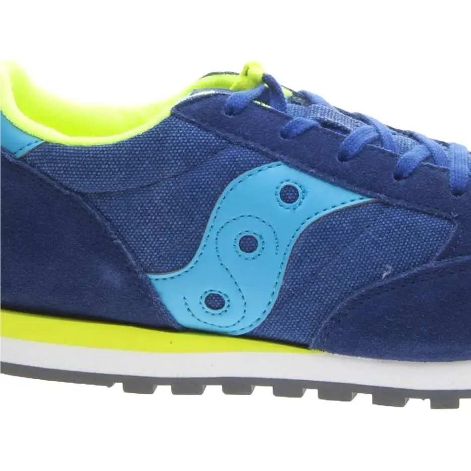 Saucony shoes - Blue/Lime 2
