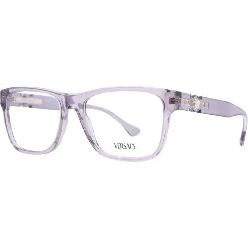 Versace VE3303 593 Eyeglasses 57mm Transparent Grey / Clear Demo Lens