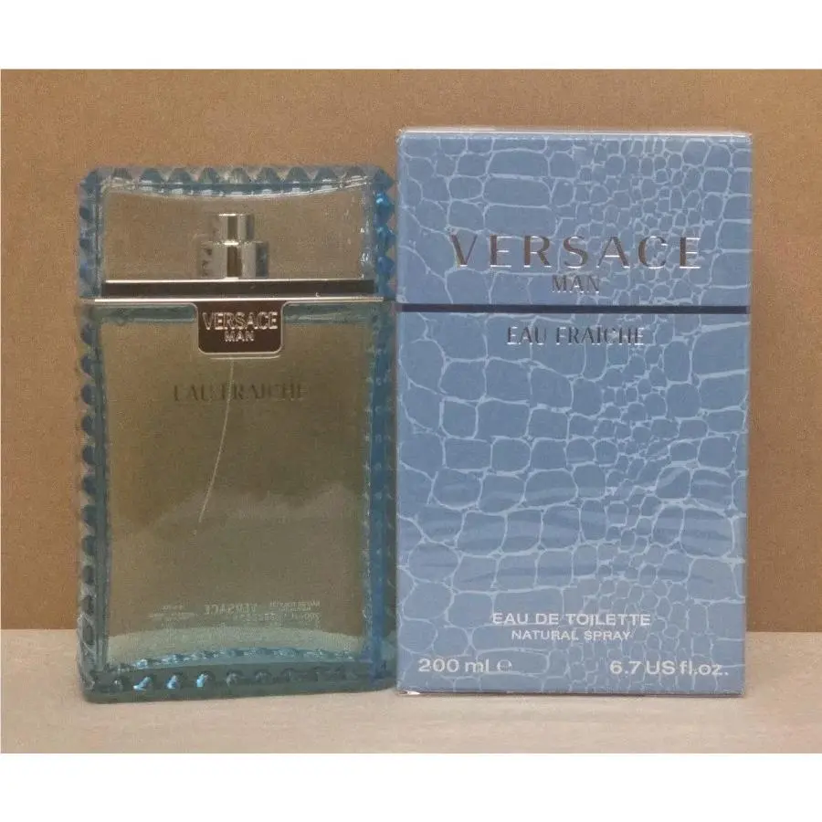 Versace Eau Fraiche 200ml 6.7.Oz Eau DE Toilette Spray For Men
