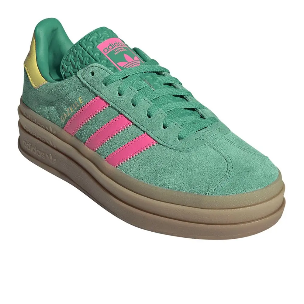 Adidas shoes - adidas Gazelle Bold Lace Up - JH9668 - Green 8