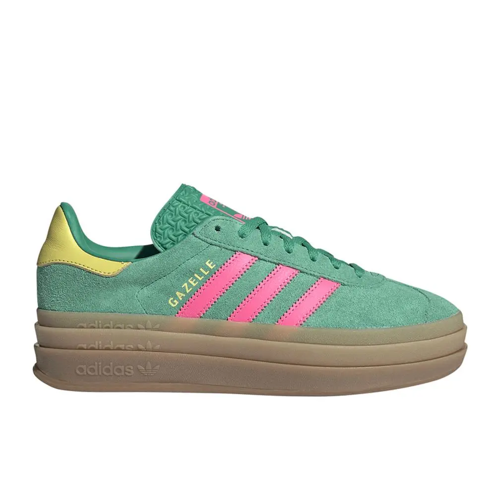 Adidas shoes - adidas Gazelle Bold Lace Up - JH9668 - Green 7