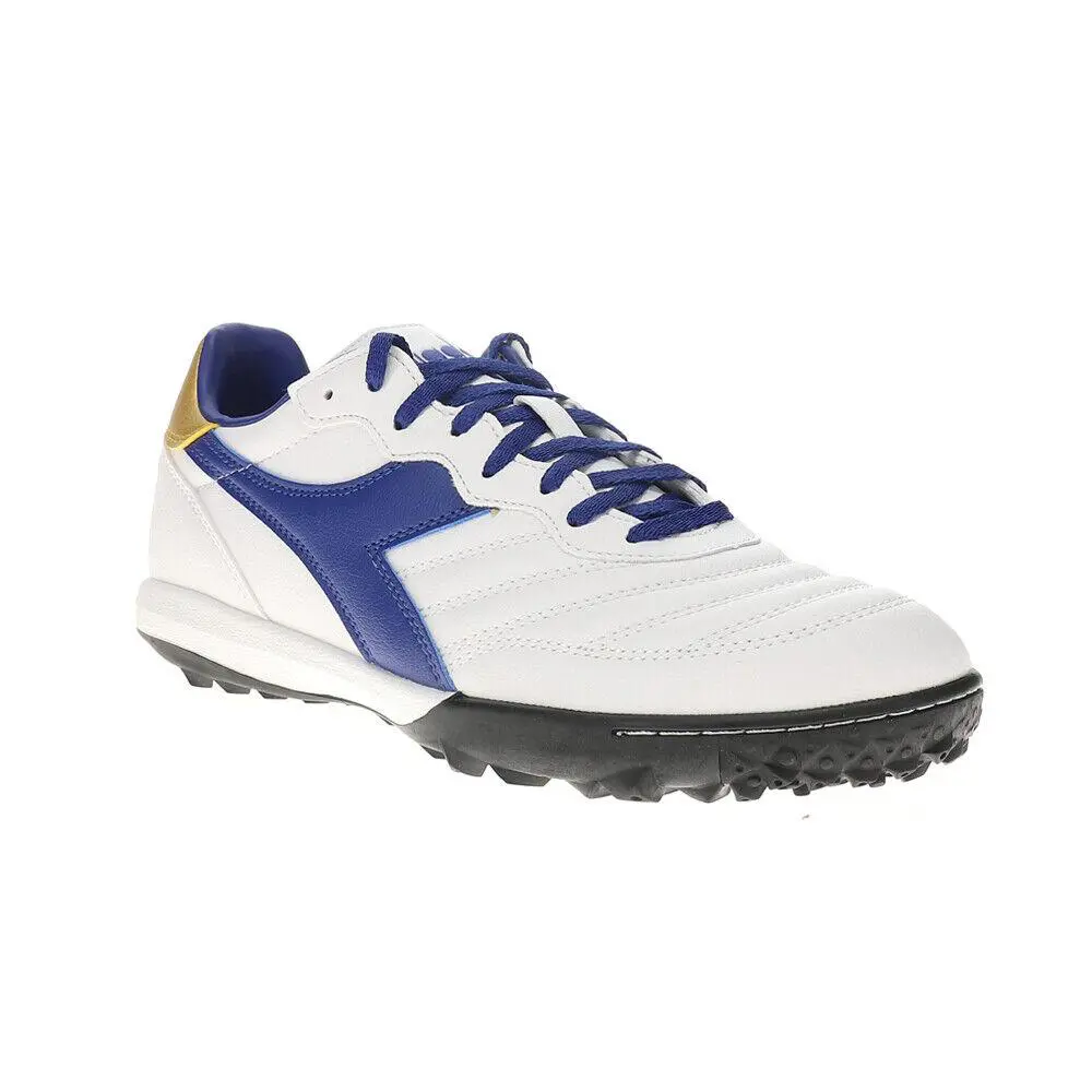 Diadora shoes - diadora Brasil 2 R Turf Soccer - 179604-D0953 - Blue, Gold, White 0