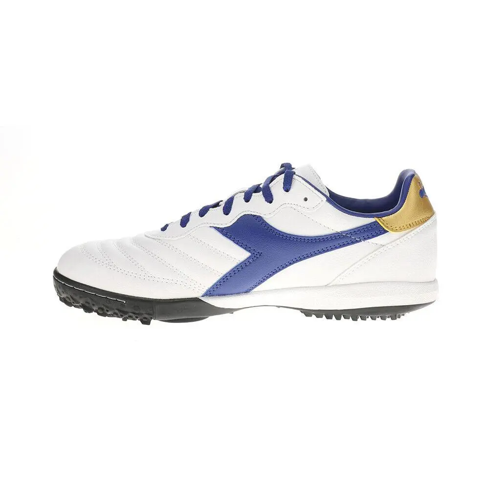 Diadora shoes - diadora Brasil 2 R Turf Soccer - 179604-D0953 - Blue, Gold, White 1