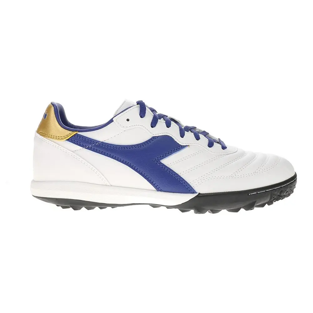 Diadora shoes - diadora Brasil 2 R Turf Soccer - 179604-D0953 - Blue, Gold, White 4