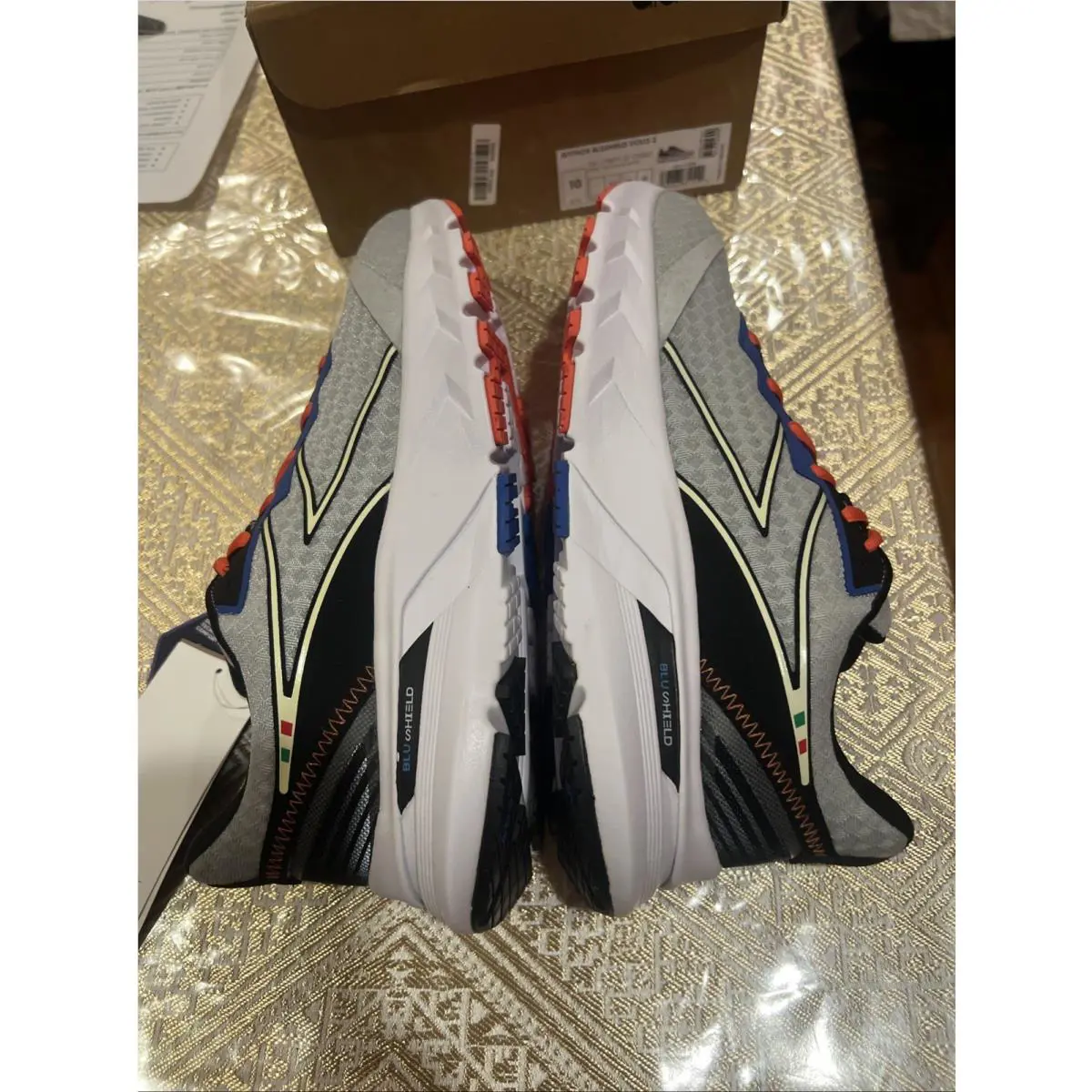 Diadora shoes - Diadora Mythos Blushield Volvo 2 - 101178071 01 C3567 - Silver / Black / White (UPC: 0193867811510) 17