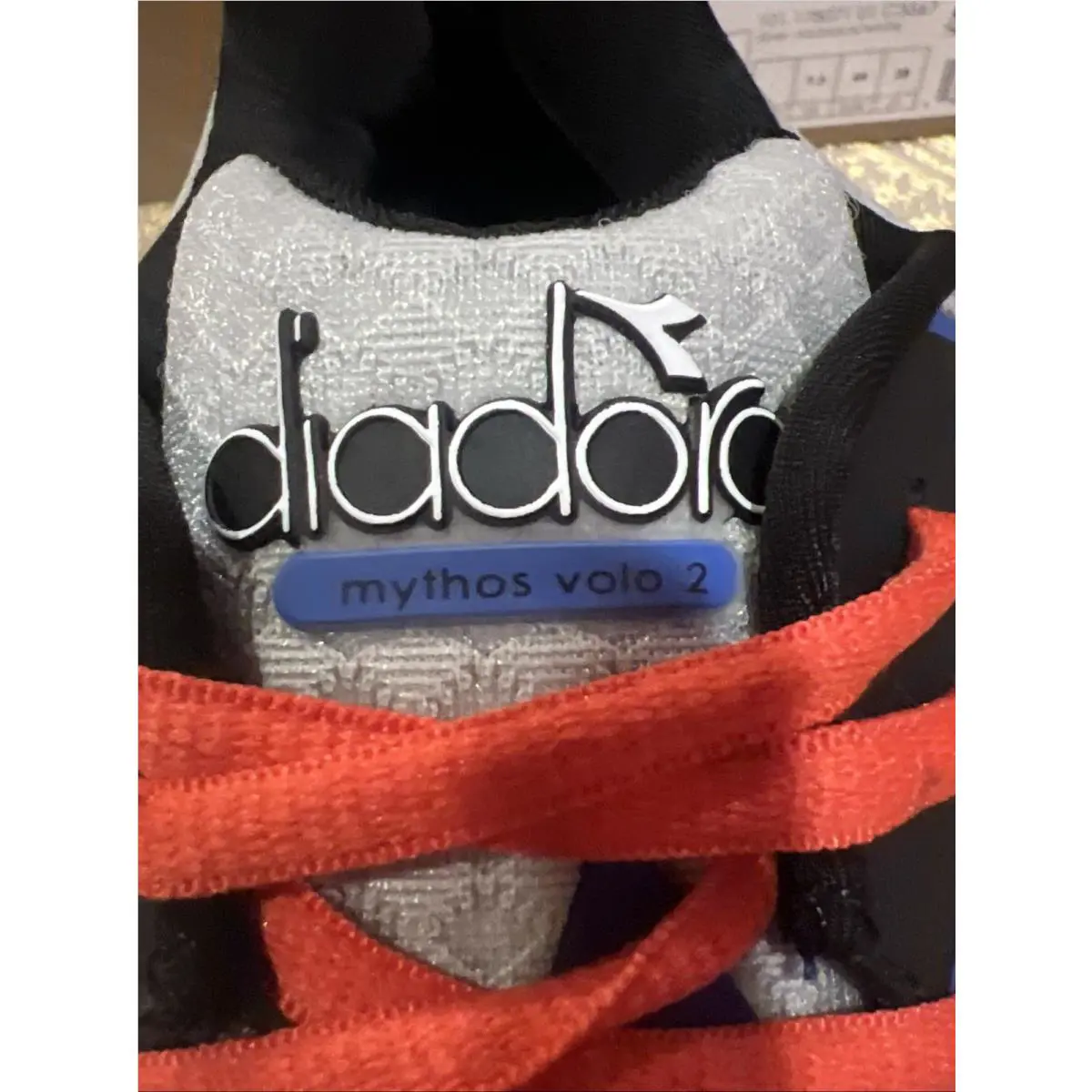Diadora shoes - Diadora Mythos Blushield Volvo 2 - 101178071 01 C3567 - Silver / Black / White (UPC: 0193867811510) 7