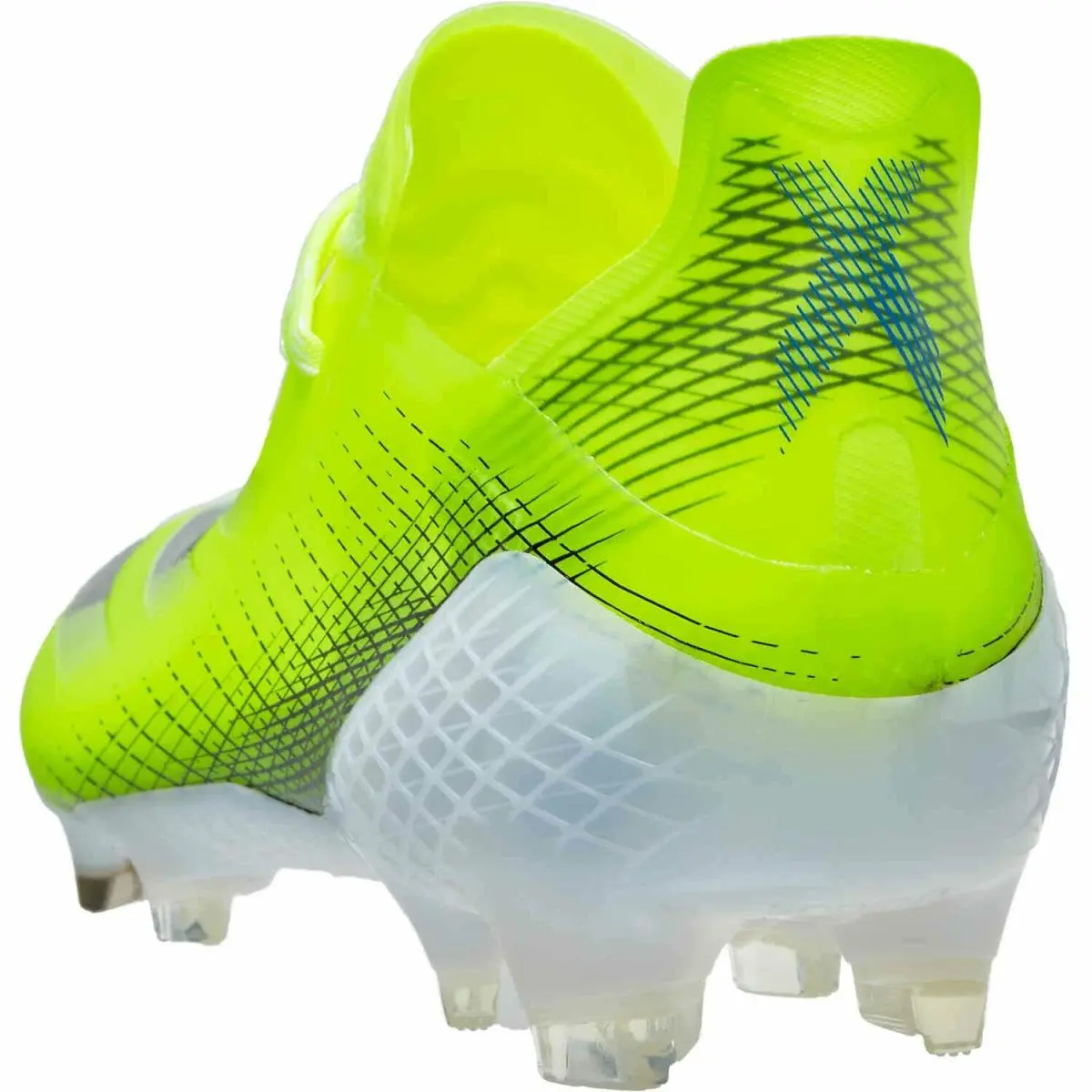 Adidas shoes - adidas X Ghosted.1 FG Cleats - FW6898 - Yellow, Manufacturer: Solar Yellow / Core Black / Royal Blue 3