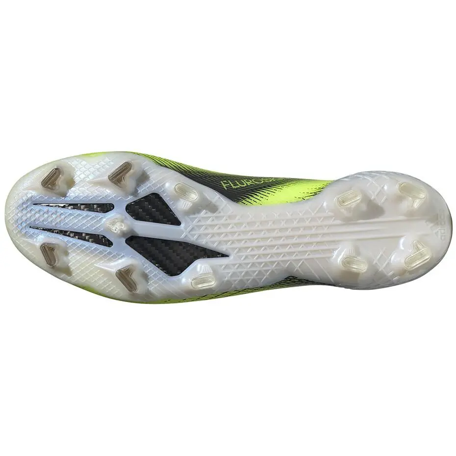 Adidas shoes - adidas X Ghosted.1 FG Cleats - FW6898 - Yellow, Manufacturer: Solar Yellow / Core Black / Royal Blue 10