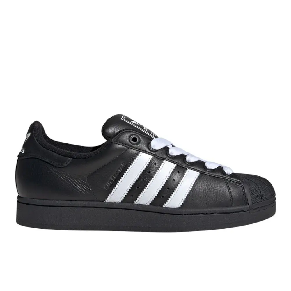 Adidas Superstar Ii Mens Black Sneakers Casual Shoes JI3538