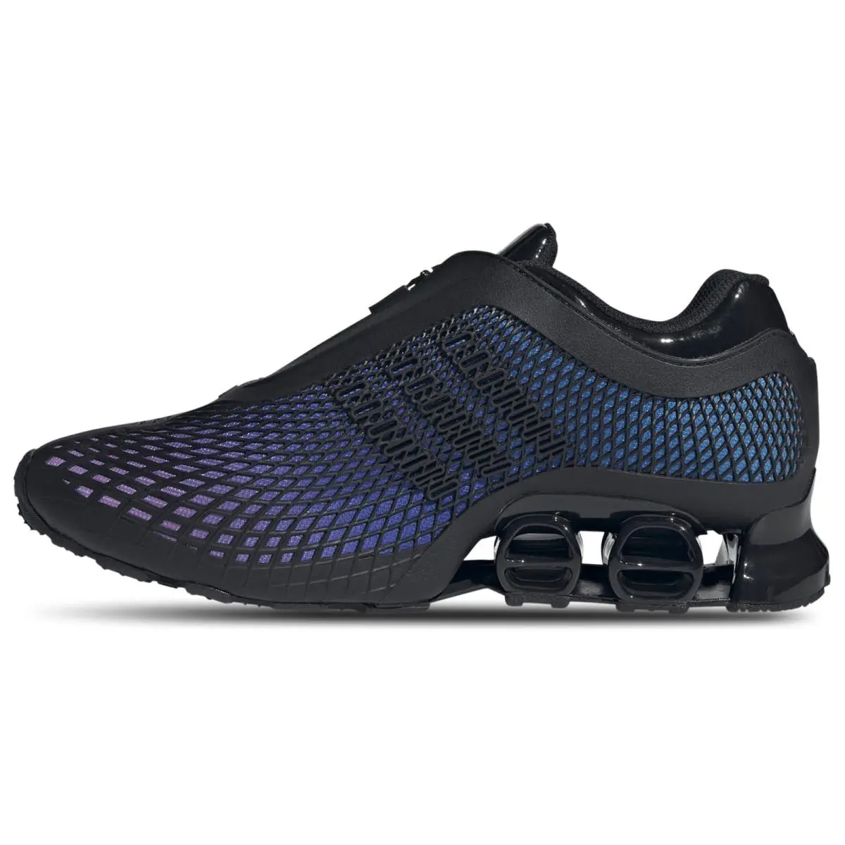 Adidas shoes - Core Black/Hi-Res Blue/Purple 6